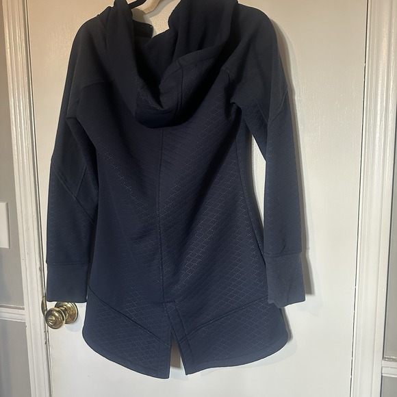 The North Face women's quilted softshell jacket parka Y2K Cotton Navy Jacket - Picture 4 of 5